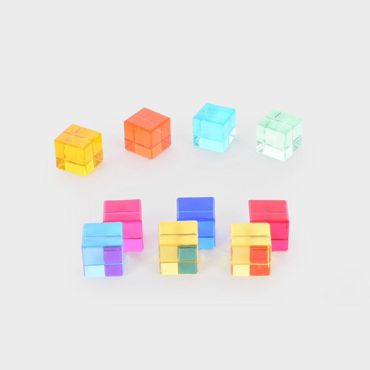 Cubes de pierres précieuses Tickit ® 10 pièces