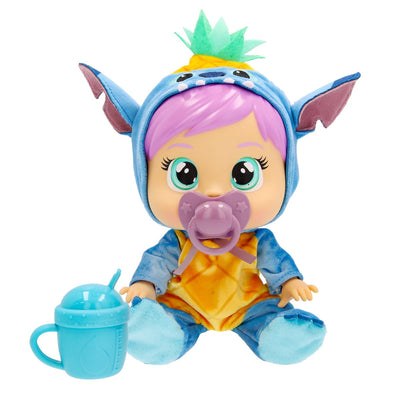 Spectron cry babies love care stitch poupée bébé - 26,5 cm