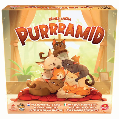 Goliath purrramid - jeu familial - 2 à 4 joueurs - à partir de 8 ans