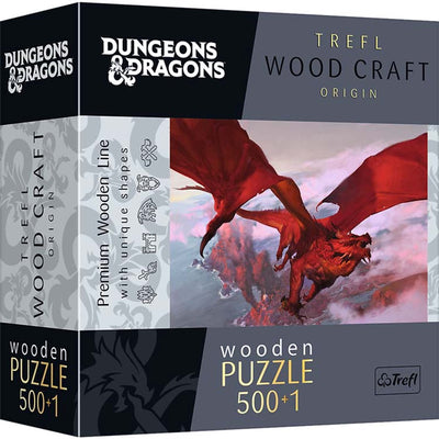 Trefl 500+1wp - ancien dragon rouge hasbro donjons dragons