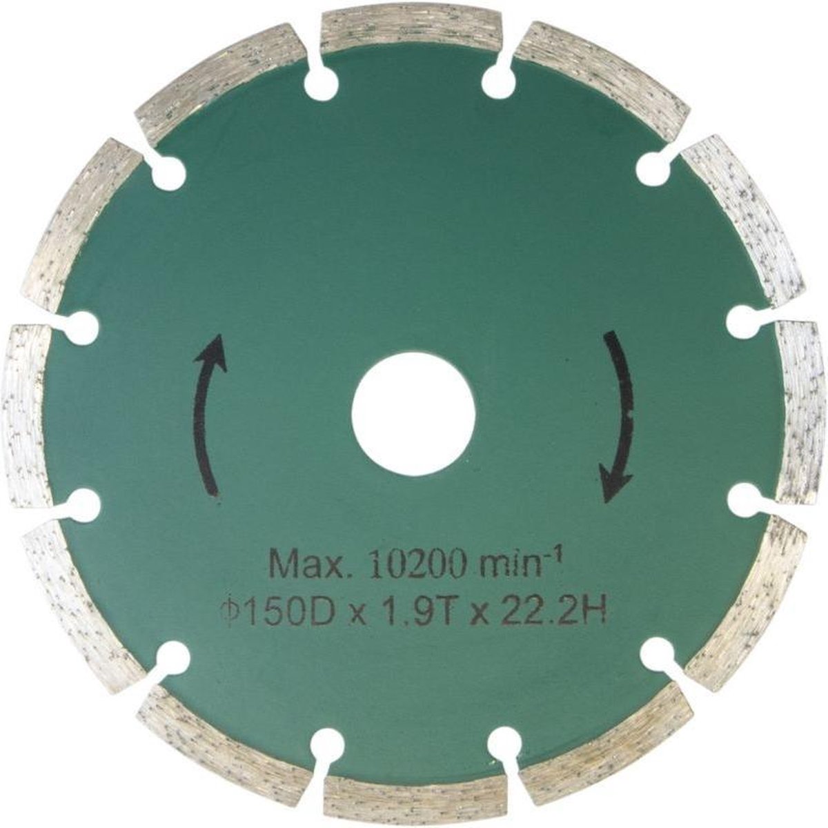 Disques diamantés Güde 150 x 22,2 mm 2 pièces 58092