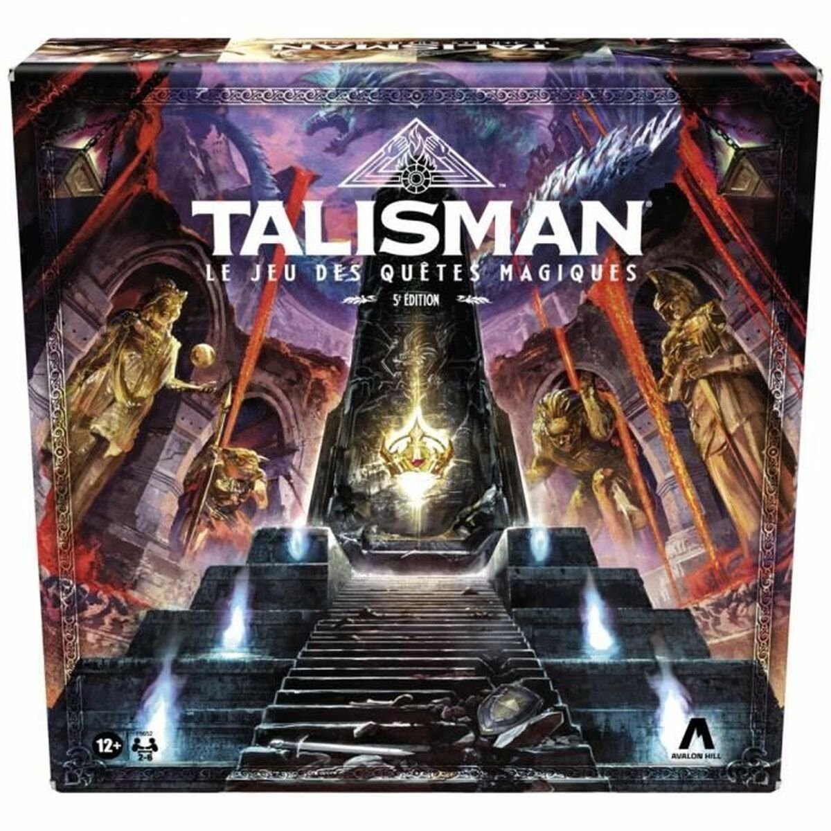 Hasbro jeu de société hasbro talisman le jeu de quête magique