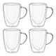 Verre à double paroi Leonardo duo 300ml - set 4