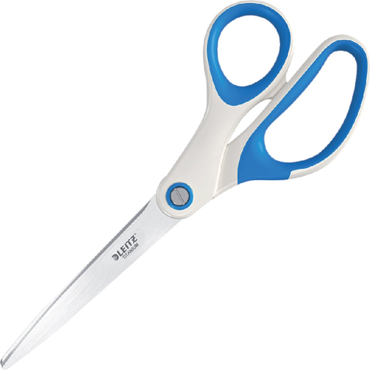 Ciseaux Leitz wow Titanium en acier inoxydable - bleus