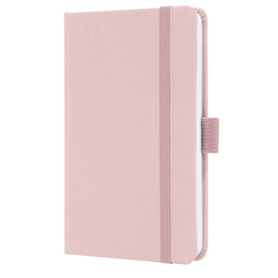 Carnet Sigel a6 - jolie - rose tendre - couverture rigide - ligne - 174 pages - 80 grammes - si-sy546
