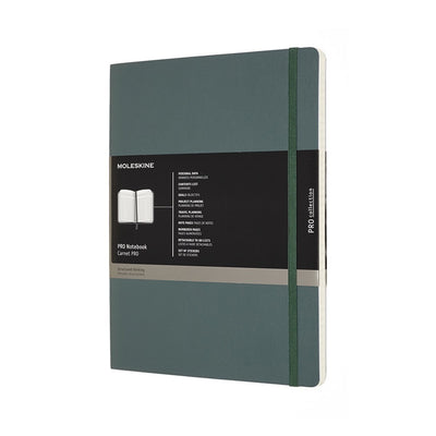 Carnet professionnel Moleskine - extra large - couverture souple - vert forêt