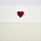 Drap de berceau Meyco baby sweet heart - rouge - 100x150cm - 0,3 tog