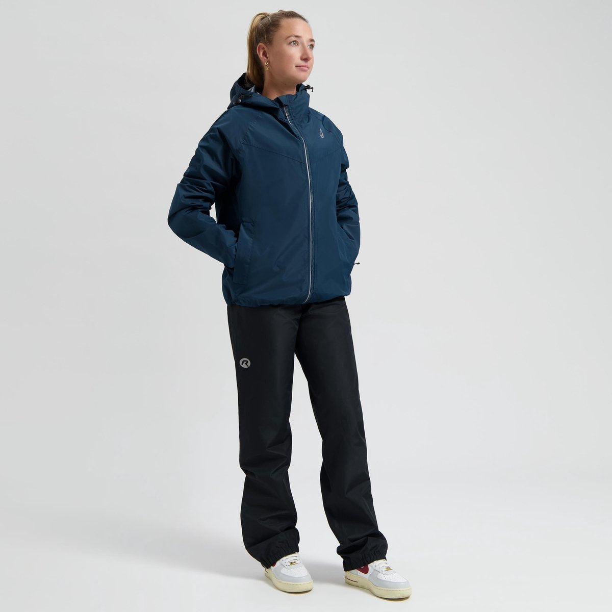 Rogelli commuter core combinaison de pluie unisexe - imperméable - bleu noir - s