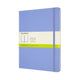 Carnet classique Moleskine - extra large - couverture rigide - vierge - bleu hortensia