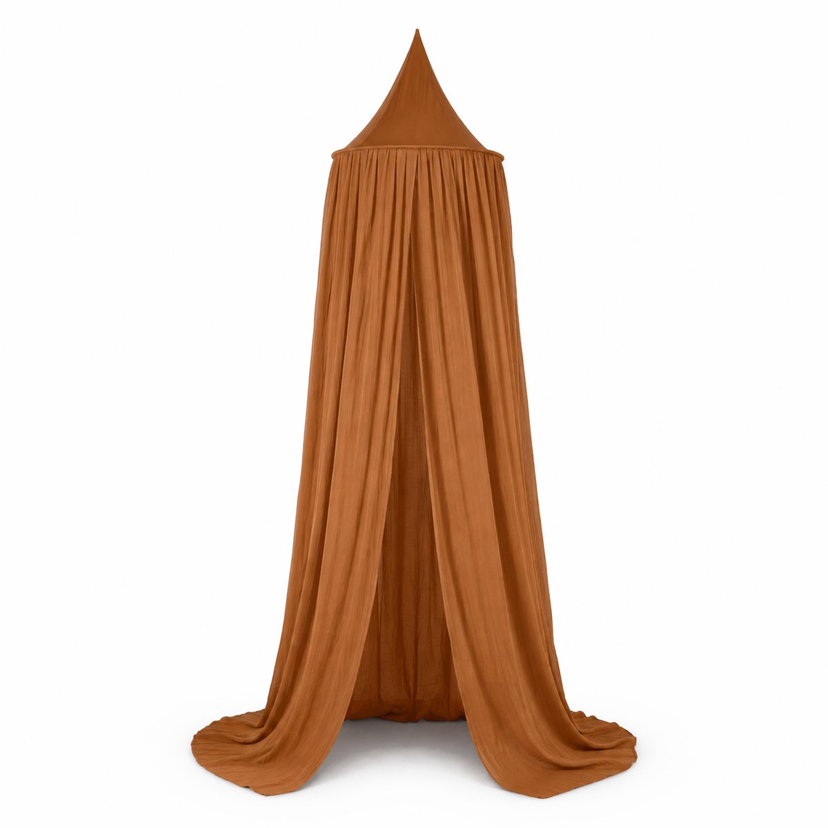 Moustiquaire bébé Deryan vintage 245cm - moustiquaire enfant - baldaquin caramel