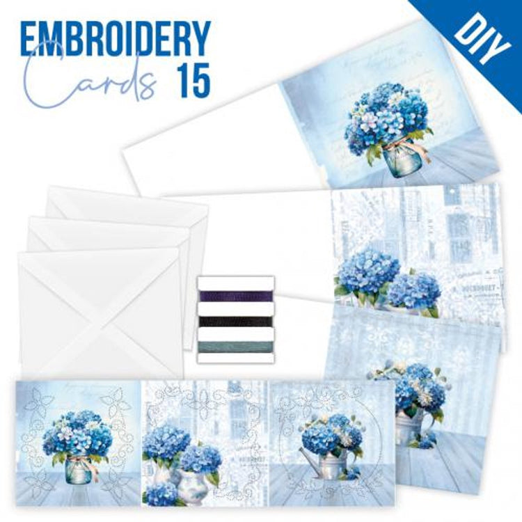 Cartes Stitch and Do sans marque sans marque 15 - Baies beautés - Prairie bleue
