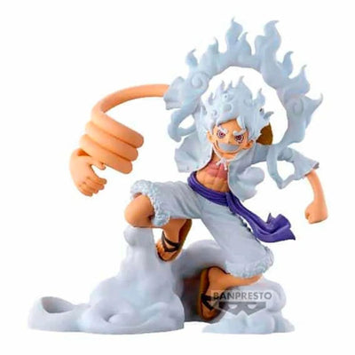 Banpresto statue en pvc une pièce fl singe d luffy gear 5 vol. 1 10 cm