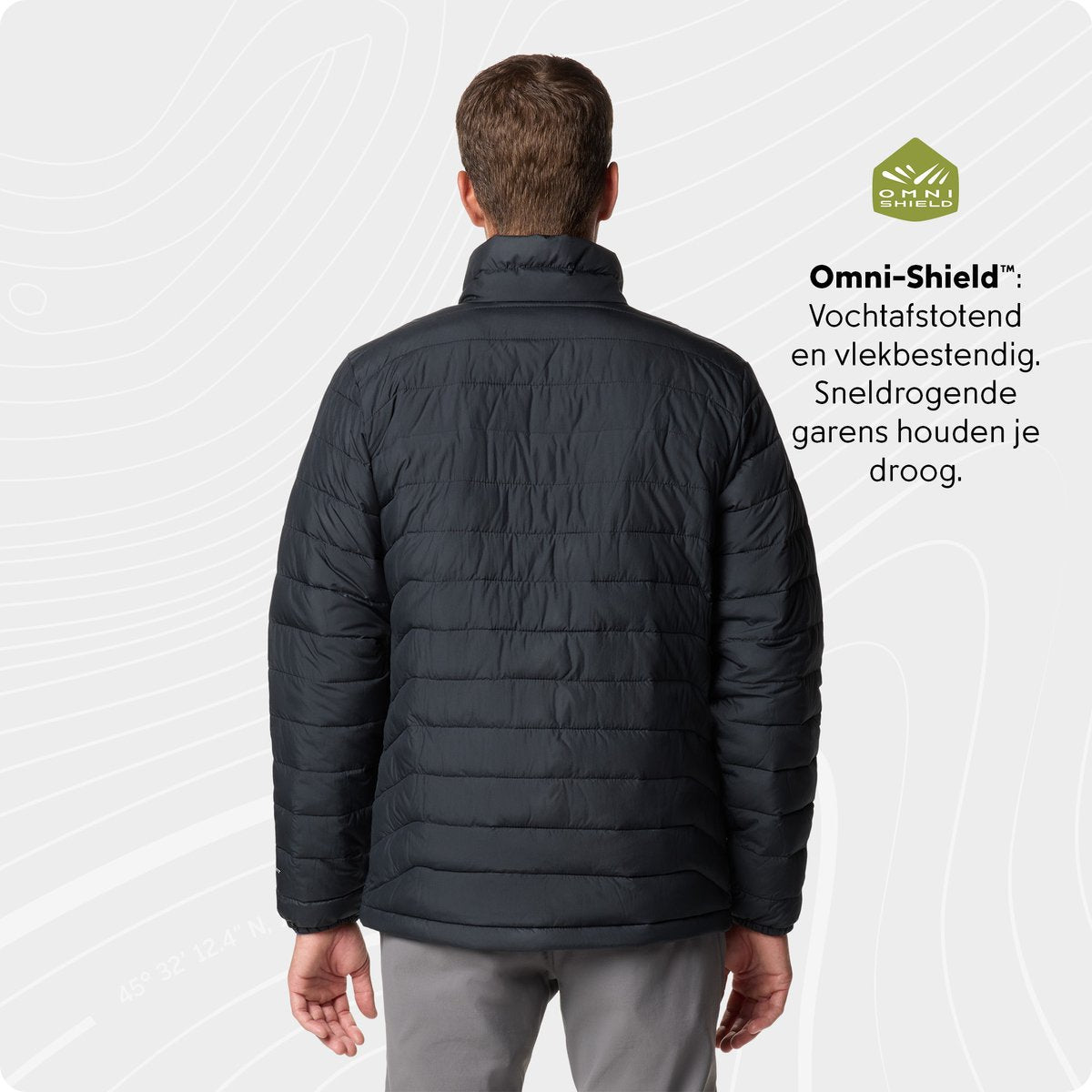 Columbia Powder Lite™ II Jacket Veste d'extérieur pour homme - Noir - Taille L