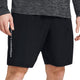 Under Armour ua tech woven wordmark short-blk pantalon de sport pour homme - noir - blanc