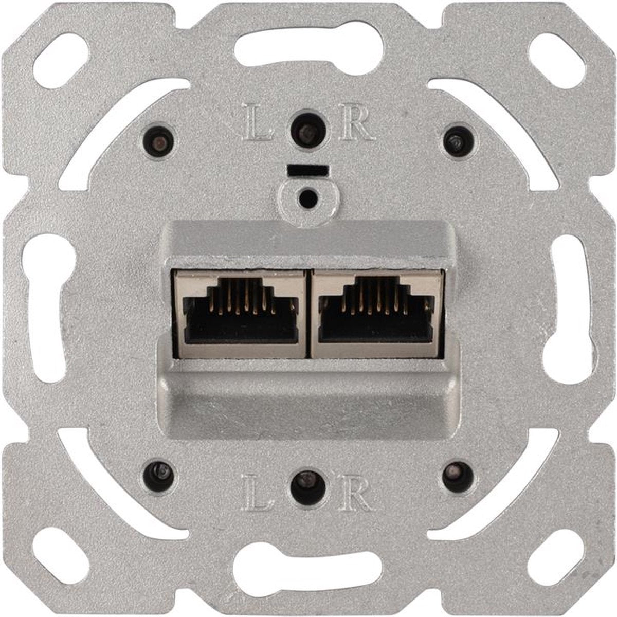Cond tel intégré Q-link qui utilise des éléments en aluminium cat6a 2x8