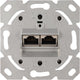 Cond tel intégré Q-link qui utilise des éléments en aluminium cat6a 2x8