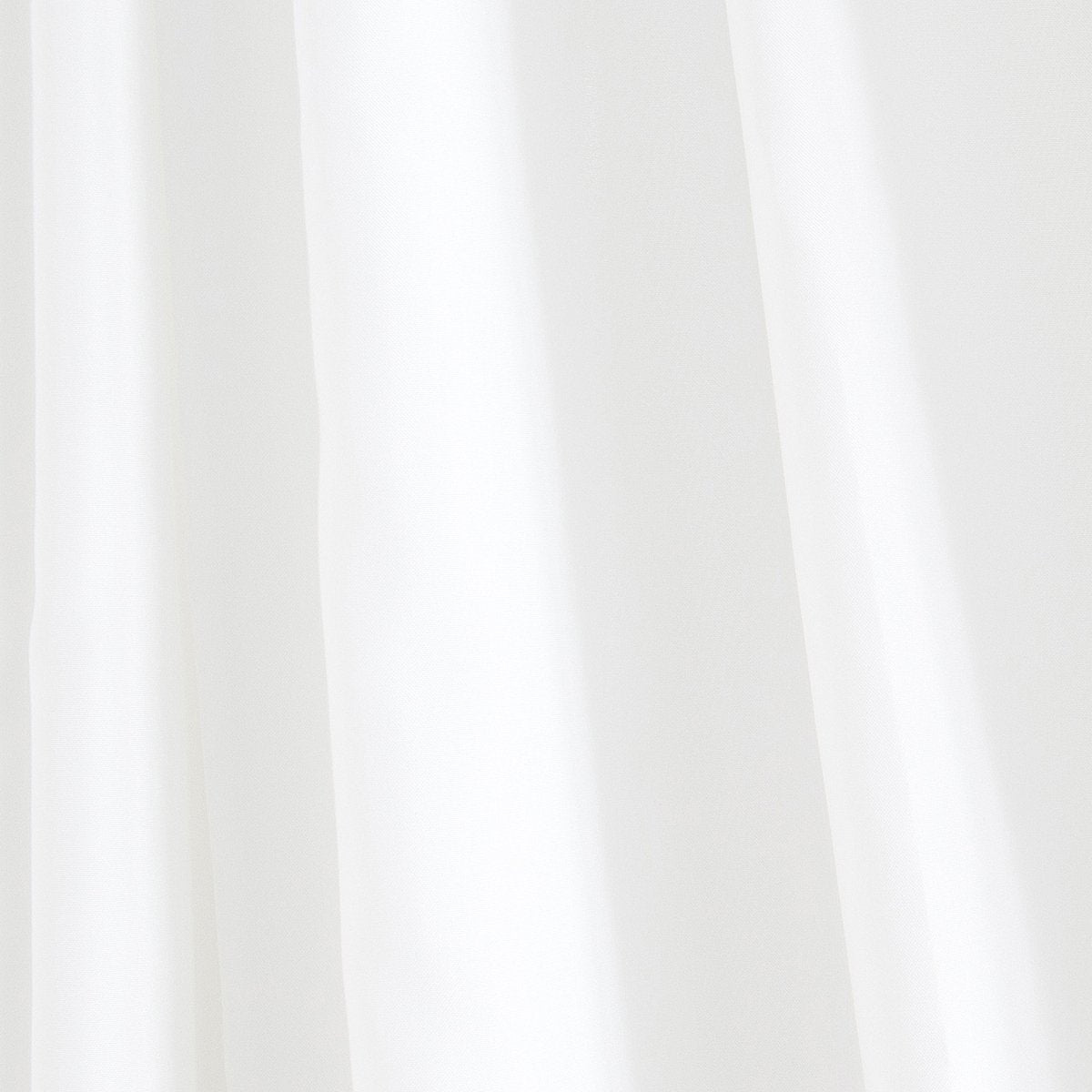 Couleur du rideau de douche Differnz - 120 x 200 cm - lesté - 100% polyester - blanc