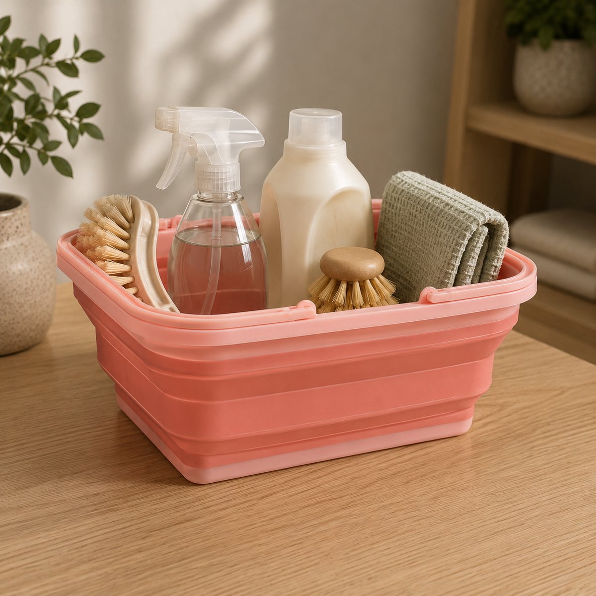 Panier de rangement Alpina poignée pliable