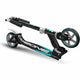 Patins de commande pliables doubles suspensions scooter réglable 145mm carbone