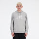 Pull homme New Balance Sport Essentials Fleece Logo H - Gris Athlétique