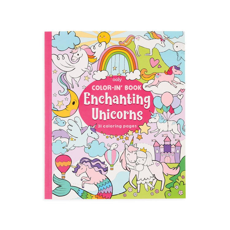 Ooly – livre de coloriage - licornes enchanteresses
