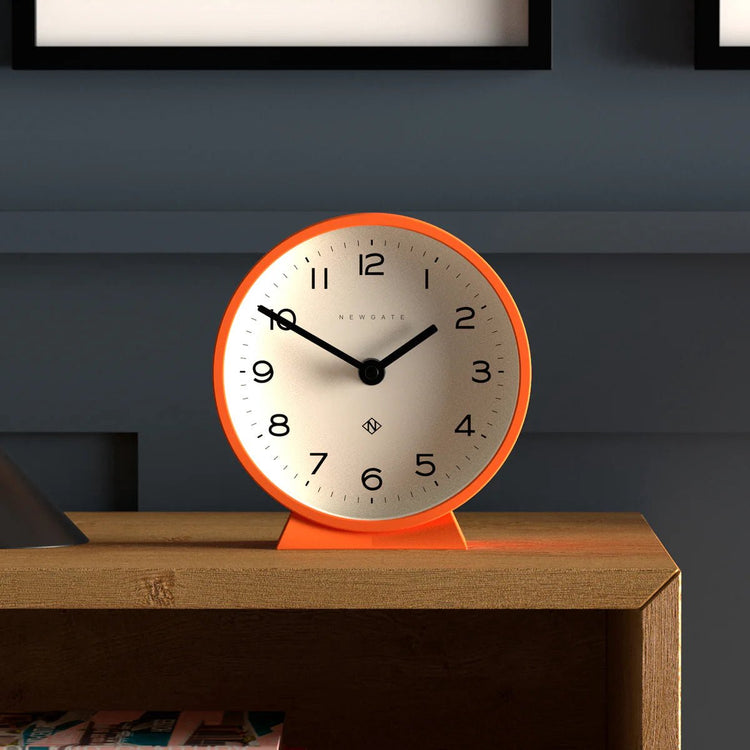 Newgate m horloge de table écho orange 16cm