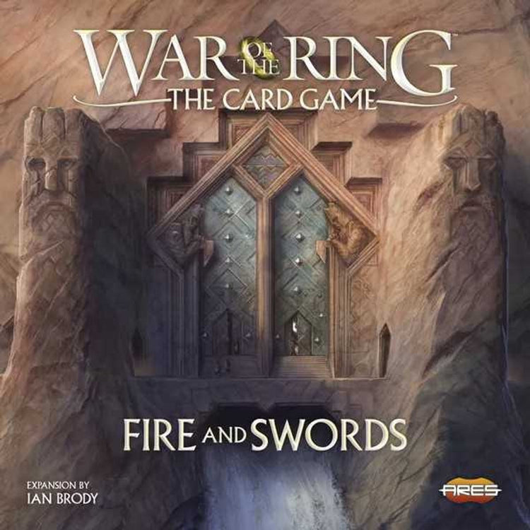 Ares Games Lotr War of the Ring le jeu de cartes : extension feu et épées (eng)