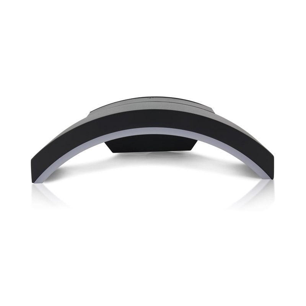 LED intégrée - courbe de fixation murale - 7,5 watts - blanc chaud 3000k - ip54