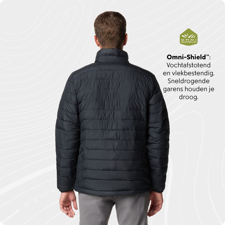 Columbia Powder Lite™ II Jacket Veste outdoor pour homme - Noir - Taille M