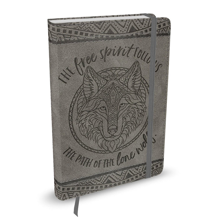 Journal artisanal loup sans marque sans marque (agenda, carnet)
