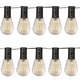 Luxform - guirlande lumineuse solaire avec 10 lumières - Alicante - éclairage de fête - alimenté par l'énergie solaire