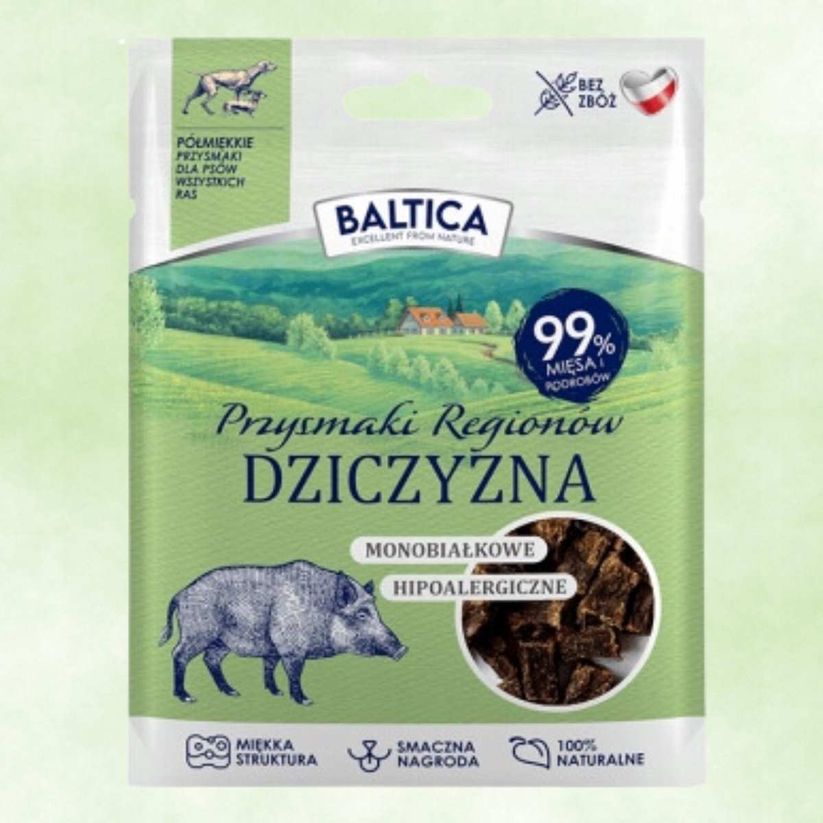Entraînement Baltica - snacks pour chiens - semi-doux - gibier - sans céréales