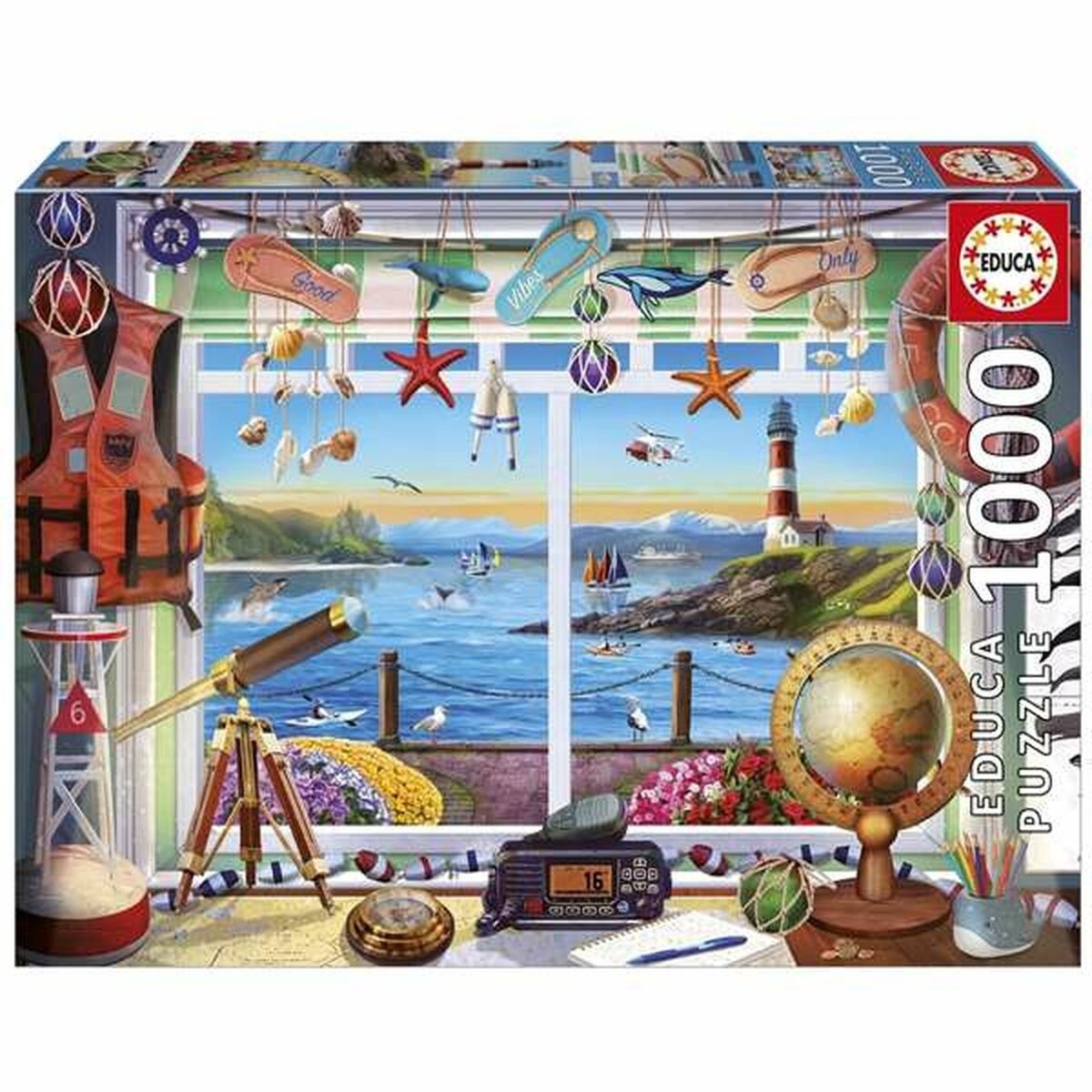 Educa - la vie au port - puzzle - 1000 pièces - Cadeaux Sinterklaas