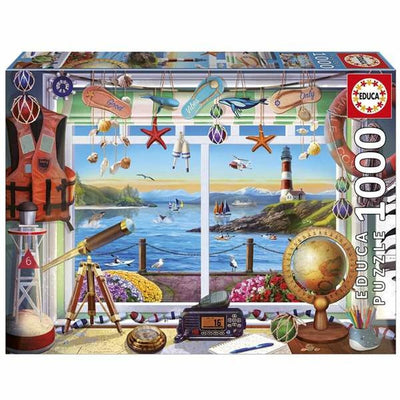 Educa - la vie au port - puzzle - 1000 pièces - Cadeaux Sinterklaas