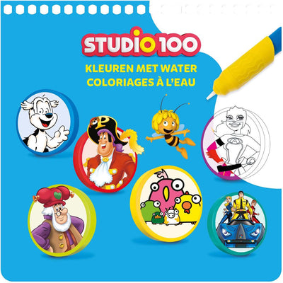 Studio 100 Coloring Book - Couleurs avec de l'eau