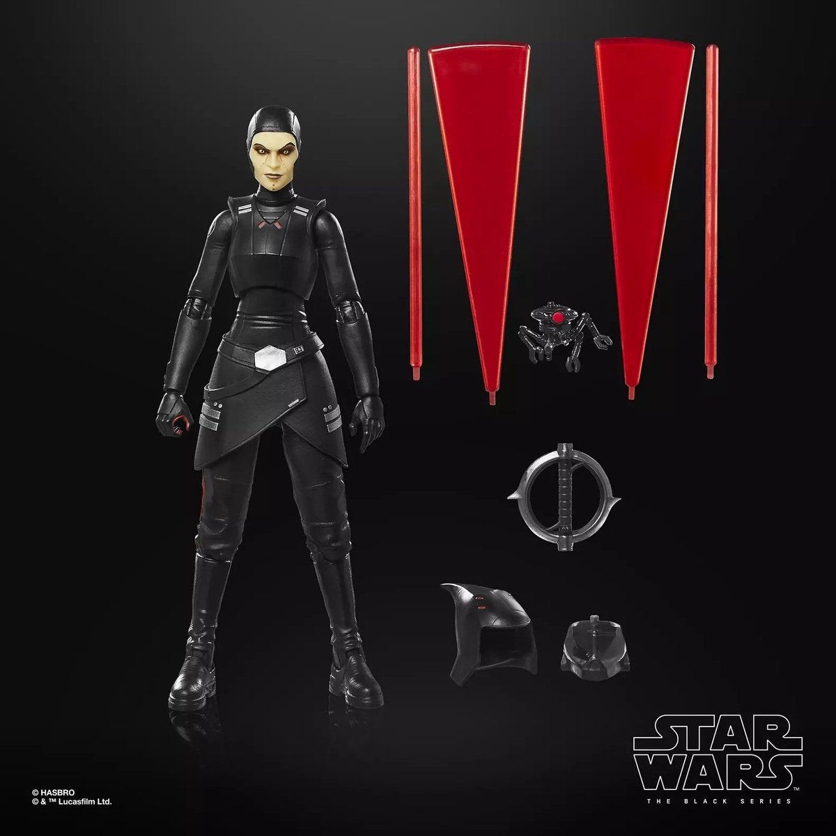 Hasbro star wars rebels série noire septième soeur inquisiteur 15 cm