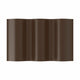 Bordure de palissade en bordure de pelouse Cellfast - 15 cm x 9 m - marron