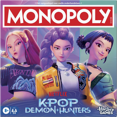 Monopoly kpop chasseurs de démons - jeu de société
