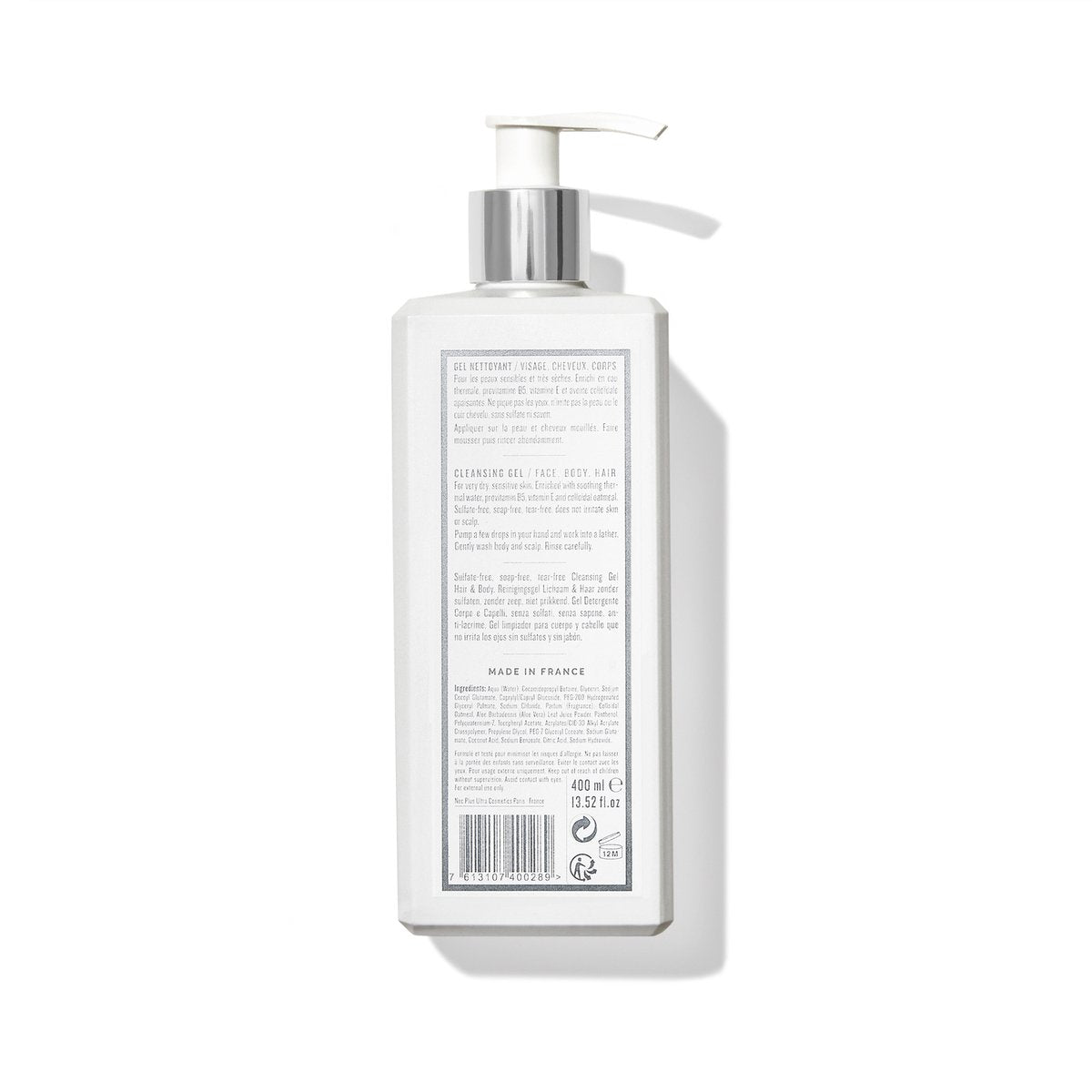 Jacadi le bébé care - shampoing bébé gel lavant bébé - pour peau sensible de bébé - 400 ml