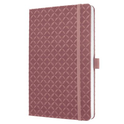 Sigel carnet jolie - flair - a5 - rouge poussiéreux - ligné - couverture rigide - si-jn135