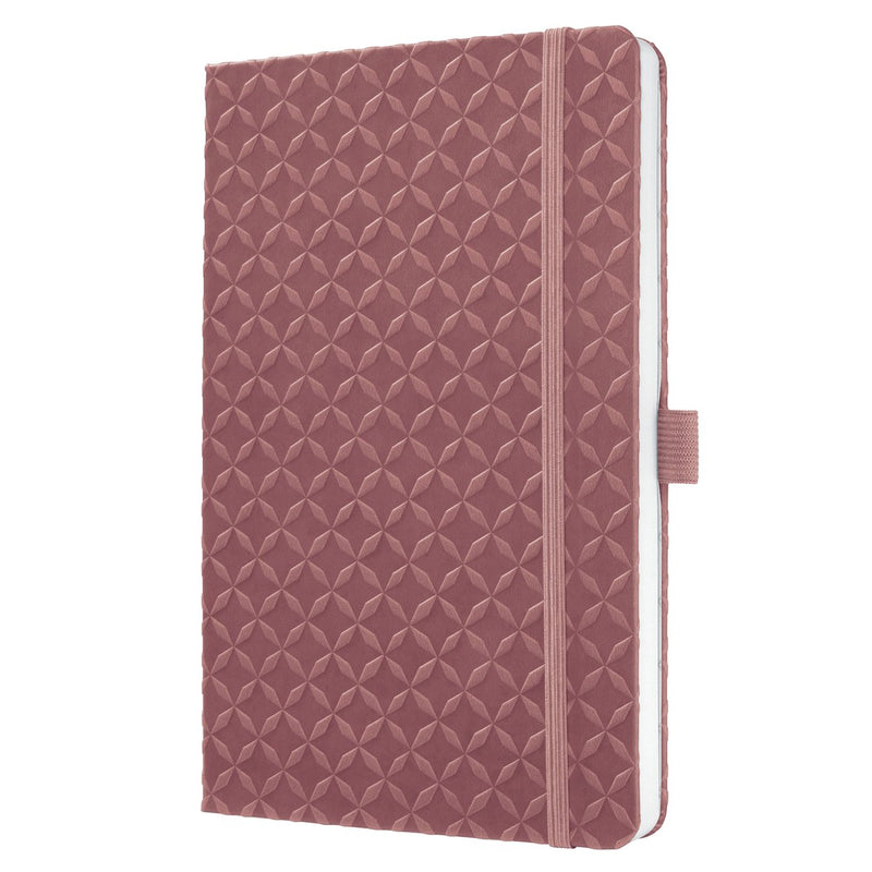 Sigel carnet jolie - flair - a5 - rouge poussiéreux - ligné - couverture rigide - si-jn135