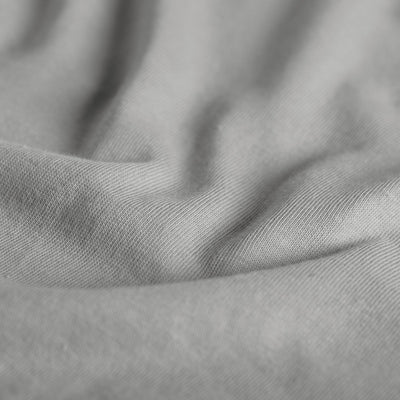 Cendrillon - drap-housse surmatelas - hauteur de matelas jusqu'à 15 cm - jersey double - 160x200 210 cm - gris clair