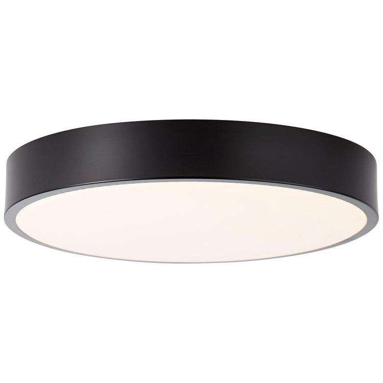 Brilliant slimline - plafonnier - LED 13w - 3000k - blanc noir