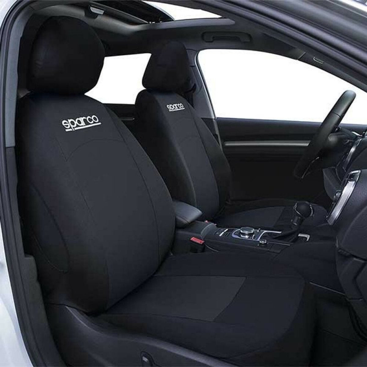 Set de housses de siège auto Sparco noir - universel