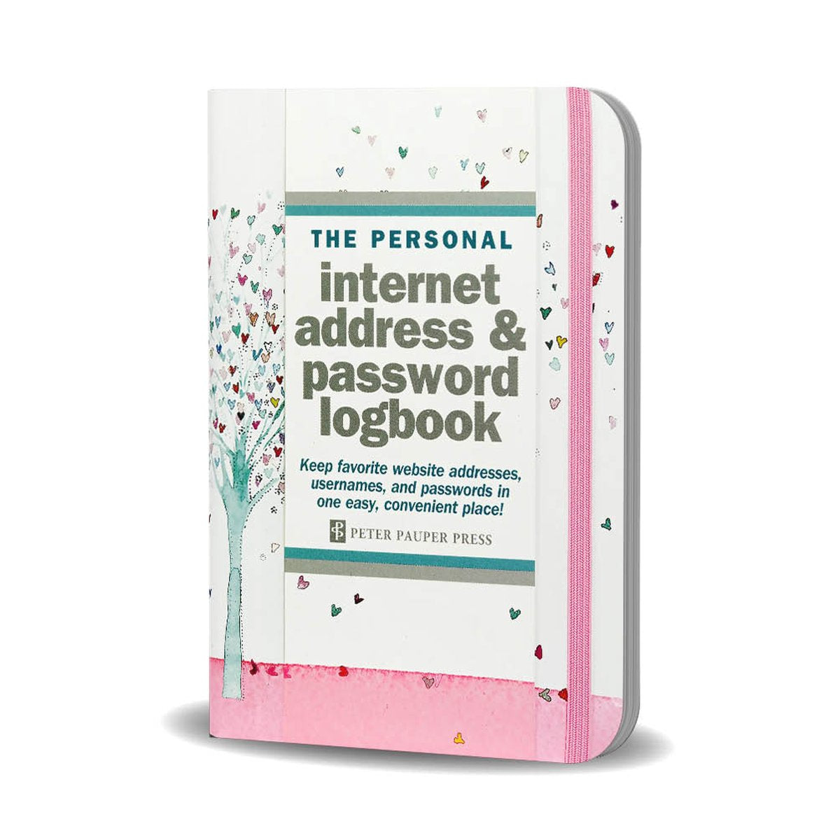 Peter Pauper journal de bord adresse internet mot de passe arbre de coeur