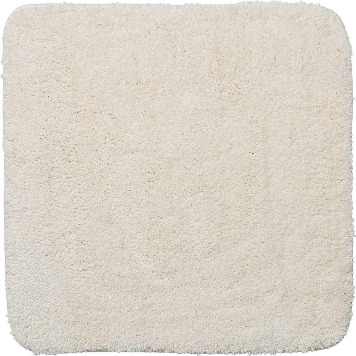 Sealskin - tapis de bain angora 60x60 cm - polyester - blanc cassé