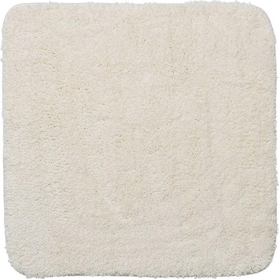 Sealskin - tapis de bain angora 60x60 cm - polyester - blanc cassé
