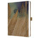 Carnet Sigel jolie - a5 - kraft - pures plumes - avec trait - si-jn859