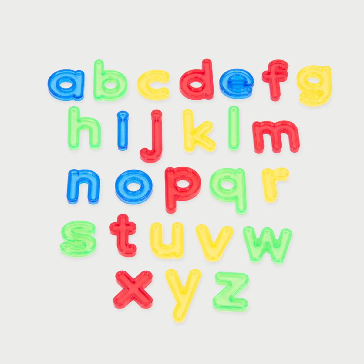 Tickit ® lettres minuscules translucides