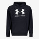 Maillot de sport Under Armour UA Rival Fleece Logo HD-BLK pour hommes - Noir - Blanc